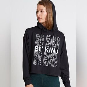 The Shelby is good hYOUman's cropped pullover hoodie with a loose, relaxed fit.